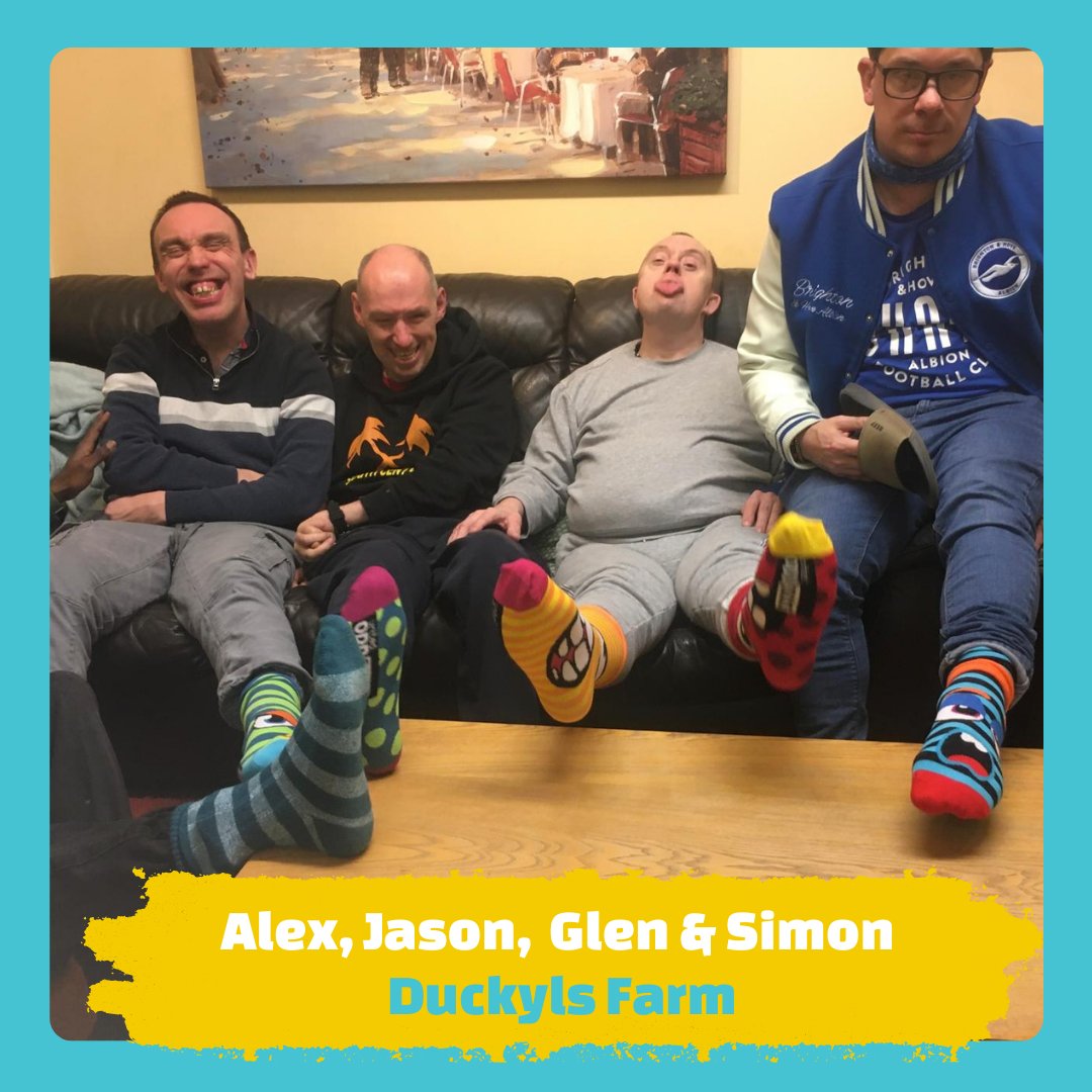 World Down Syndrome Day is today.
Wear your odd socks (just like Sam, Glen and the team) to raise awareness!

👉Find out more about Diagrama Community Services: diagramacommunity.org.uk

#LotsOfSocks #worlddownsyndromeday2025 #diagramasupportedliving