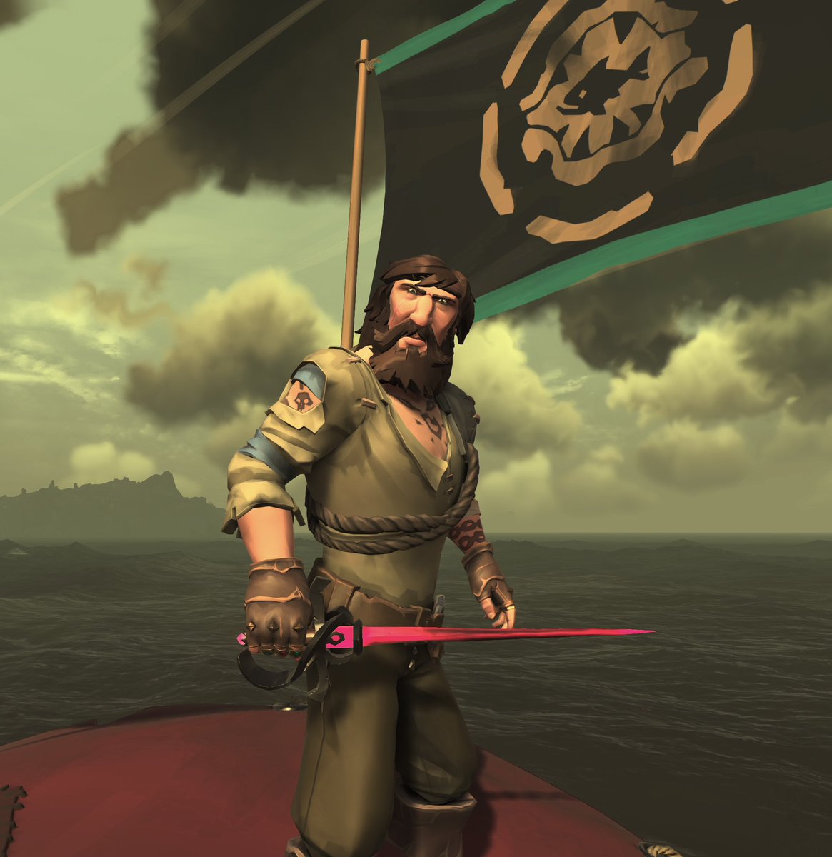 Pyronithious's tweet image. Happy 7 years Sea Of Thieves and to many more or else! Com also wishes happy birthday #SeaOfThieves