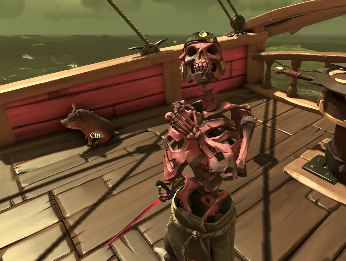 Pyronithious's tweet image. Happy 7 years Sea Of Thieves and to many more or else! Com also wishes happy birthday #SeaOfThieves