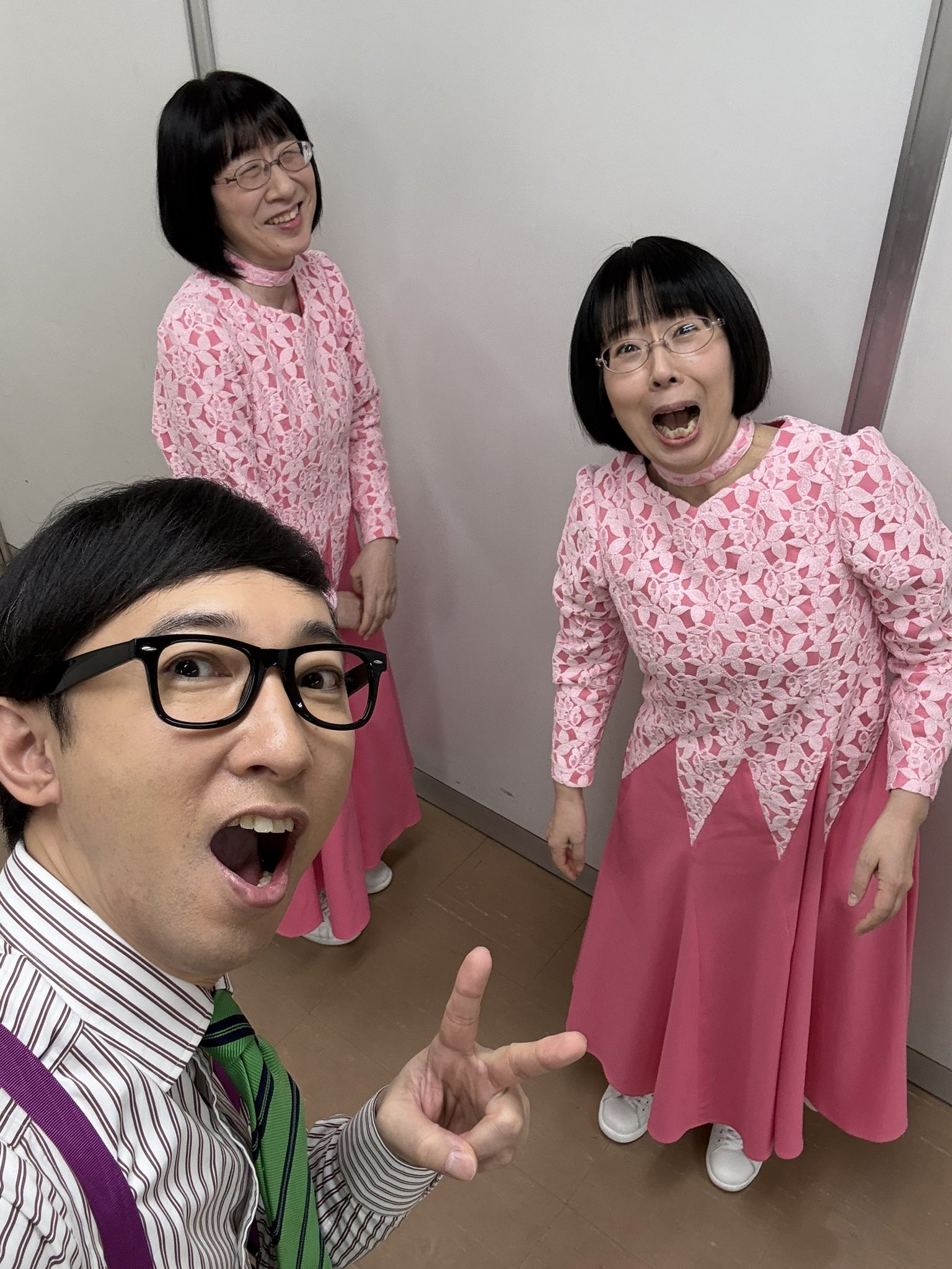 おばさんの顔 