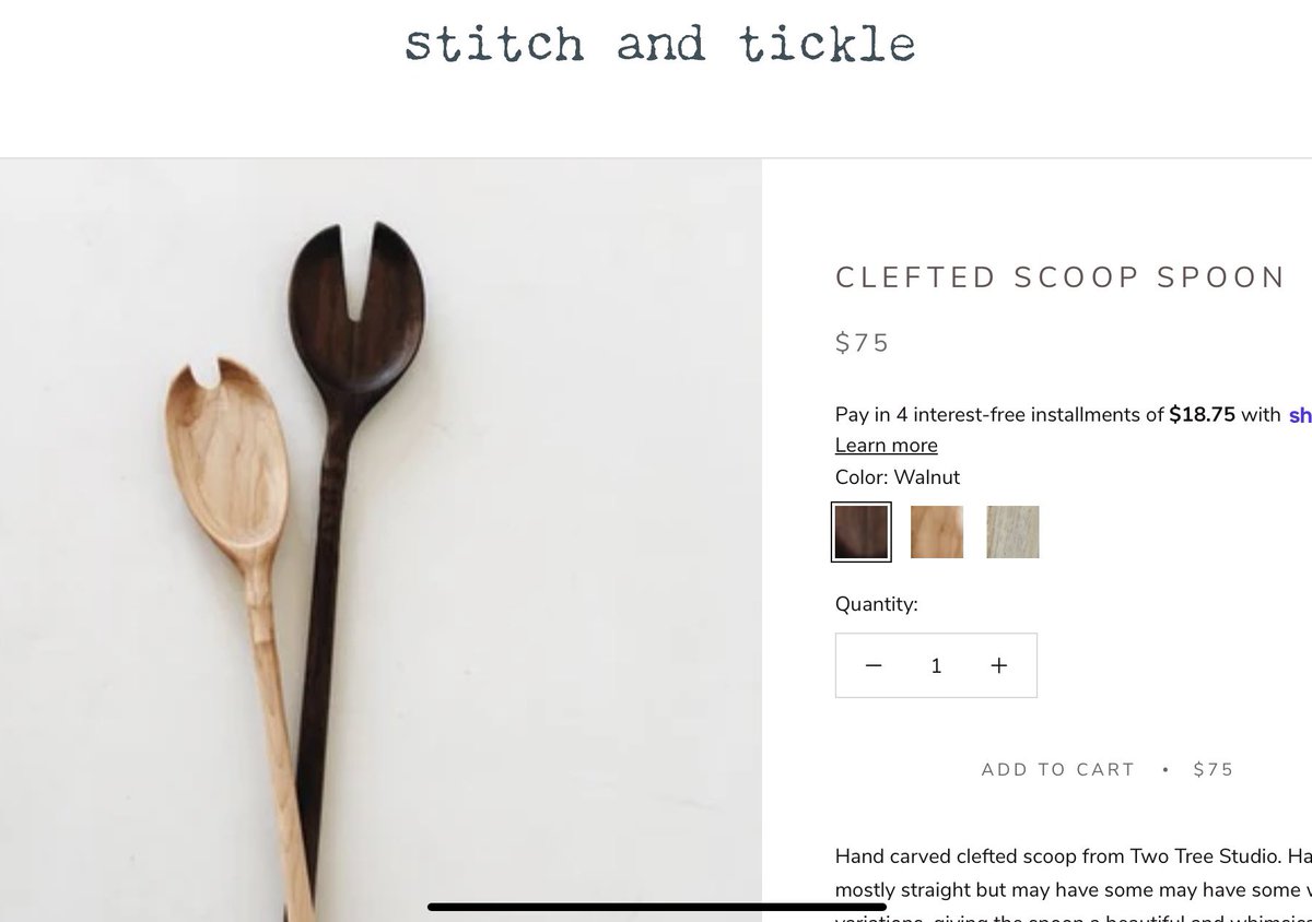 MMonastesse's tweet photo. @LibertyCappy Is it a clefted scoop spoon? Only one slightly similar image on Google search. https://t.co/mcdT1T80xv