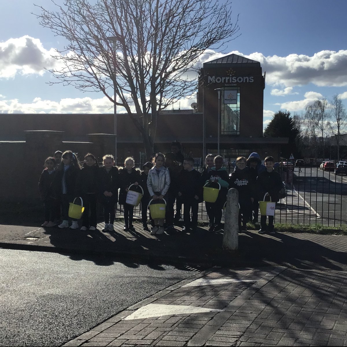 P3b went singing at <a href="/Morrisons/">Morrisons</a>  to raise money for charity! Thank you to Miss Cuthbert for organising this wonderful opportunity 👏🏻 
#OLOL #STVChildrensAppeal #CREATE <a href="/STVNews/">STV News</a>