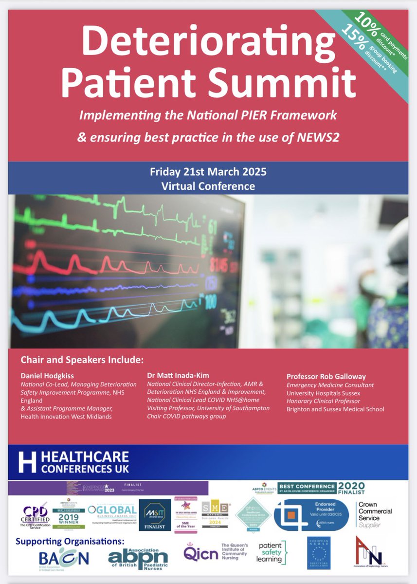 Dr Poppy Gibson (@poppygibsonuk) on Twitter photo Delighted to be the opening speaker at the Deteriorating Patient Summit today!
<a href="/HCUK_Clare/">HCUK Clare 💙</a>
I will be sharing my lived experience of sepsis and recovery ❤️🩹
#wellbeing #wellness #sepsis Delighted to be the opening speaker at the Deteriorating Patient Summit today!
<a href="/HCUK_Clare/">HCUK Clare 💙</a>
I will be sharing my lived experience of sepsis and recovery ❤️🩹
#wellbeing #wellness #sepsis
