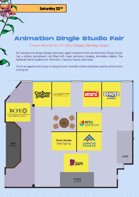 FranceinIreland's tweet photo. French animation industry showcase at @ANIMATIONDINGLE ! Proud to present 🇫🇷 films & co-productions, the #WomeninAnimation panel, expert insights & #CampusFrance Ireland at the Studio Fair🎓highlighting #studying animation in France!
👉https://t.co/N70kRt8Ojf
#AnimationDingle https://t.co/5WHrftKKWp