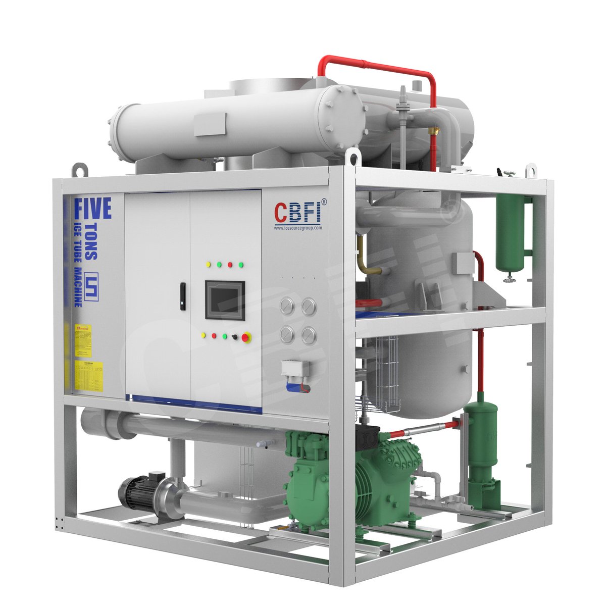 PenhSi's tweet image. 📣 📣📣Breaking news
CBFI has a brand new upgrade for 1 to 5 ton tube ice machines.❄️❄️

✅Integrated design, more convenient to operate
✅ Optimization of the refrigeration system makes the system more energy-efficient
✅ Upgrade without additional charge

#ice #solidice #hielo