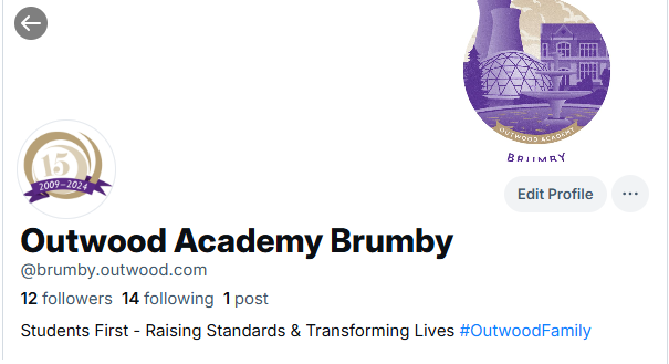 Outwood Academy Brumby tweet media