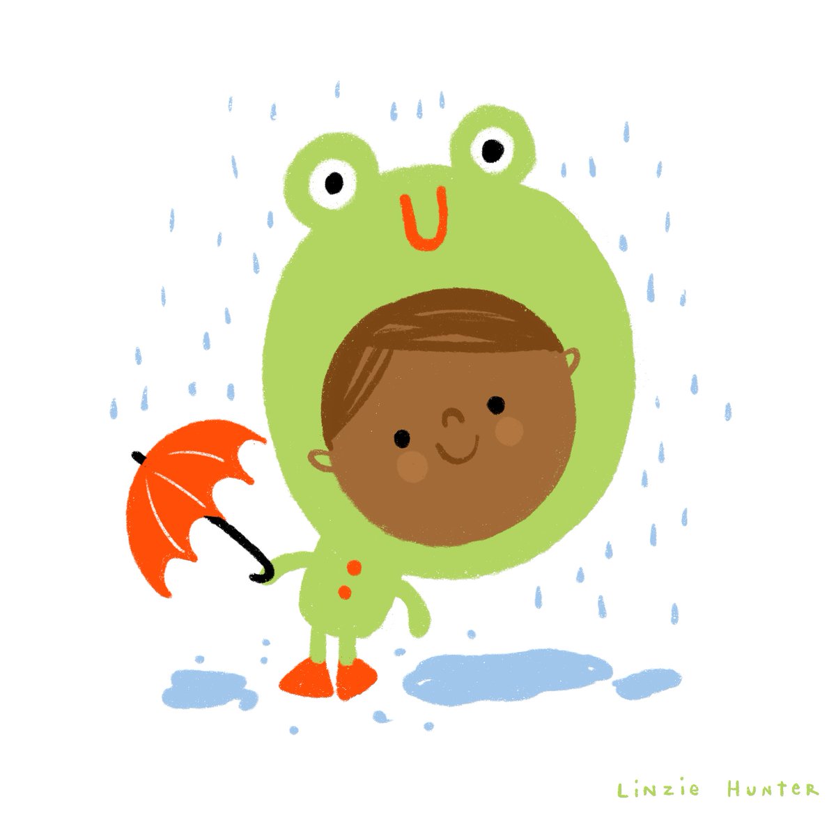 Linzie Hunter (@linziehunter) on Twitter photo Cute Froggo. Cute Froggo.