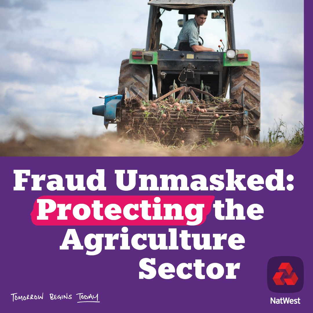 Fraud Unmasked - Protecting the Agriculture Sector.

Mark your calendars for 27 March, 2025, at 10 AM for our webinar. We’ll walk through the most common types of fraud and offer practical advice to help you stay safe, secure, and thrive.

Register now 👉 rbs.zoom.us/webinar/regist…