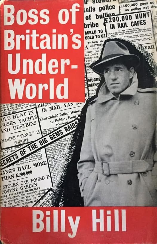 wilsongullis's tweet photo. Boss Of Britain’s Underworld by Billy Hill (The Naldrett Press, 1955). #BossOfBritainsUnderworld #BillyHill #1950s #TheNaldrettPress #books #book #hardback #hardcover #dustjacket #dustwrapper #cover #coverart #artwork #crime #TrueCrime #Gangster #London https://t.co/6j20mqq3qD