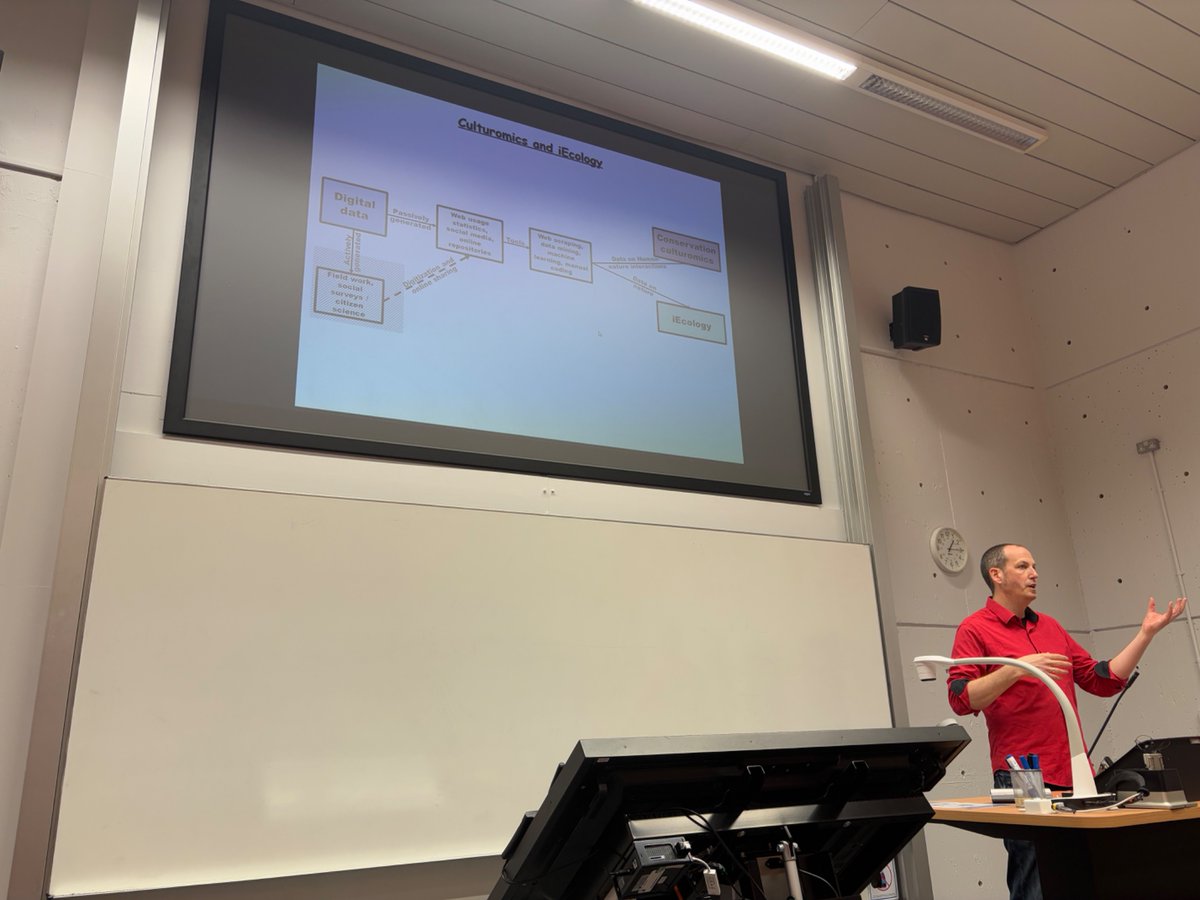 JoshAFirth's tweet image. In this week’s School of Biology seminar series, brilliant talk from @IvanJaric from @BiologyCentre @UnivParisSaclay on harnessing online digital data for ecology & conservation #iEcology #Culturomics #Conservation #Ecology