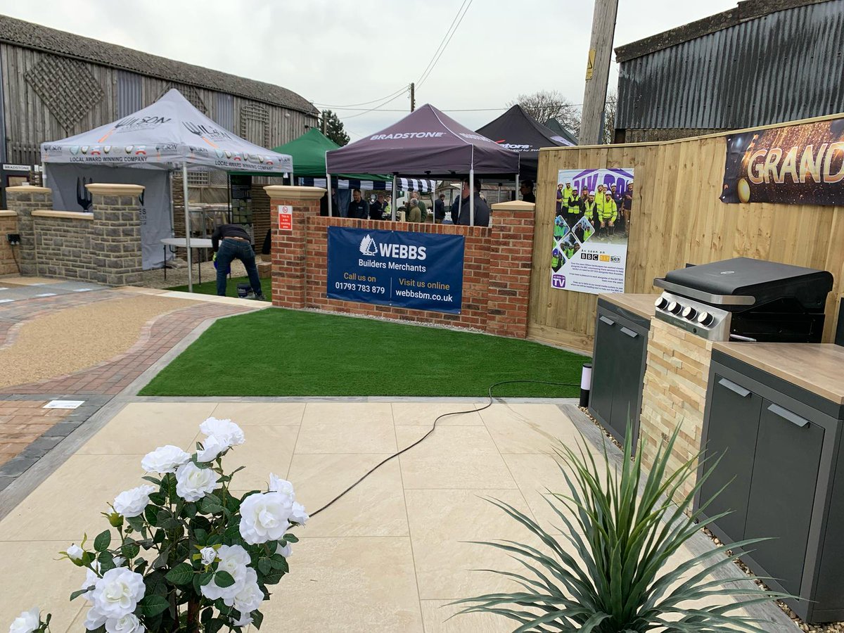 The supplier day is now underway and the outdoor showroom will be opened by TV celeb and gardener, Charlie Dimmock, later this morning.

All welcome, we look forward to seeing you shortly