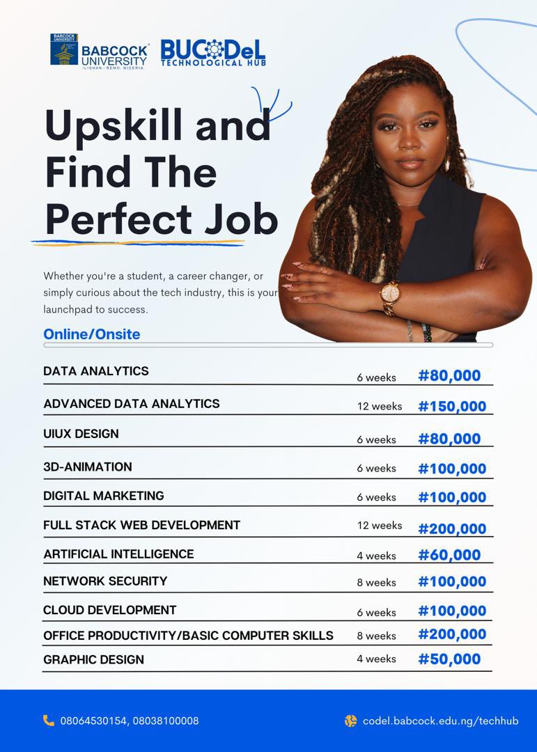 Earn your Undergraduate or Postgraduate degree through our distance learning programs today. Also get into tech with our specialised short duration courses
Join us today and be partaker of this amazing journey. #onlineeducation #computerscience #Accounting #mba #distancelearning