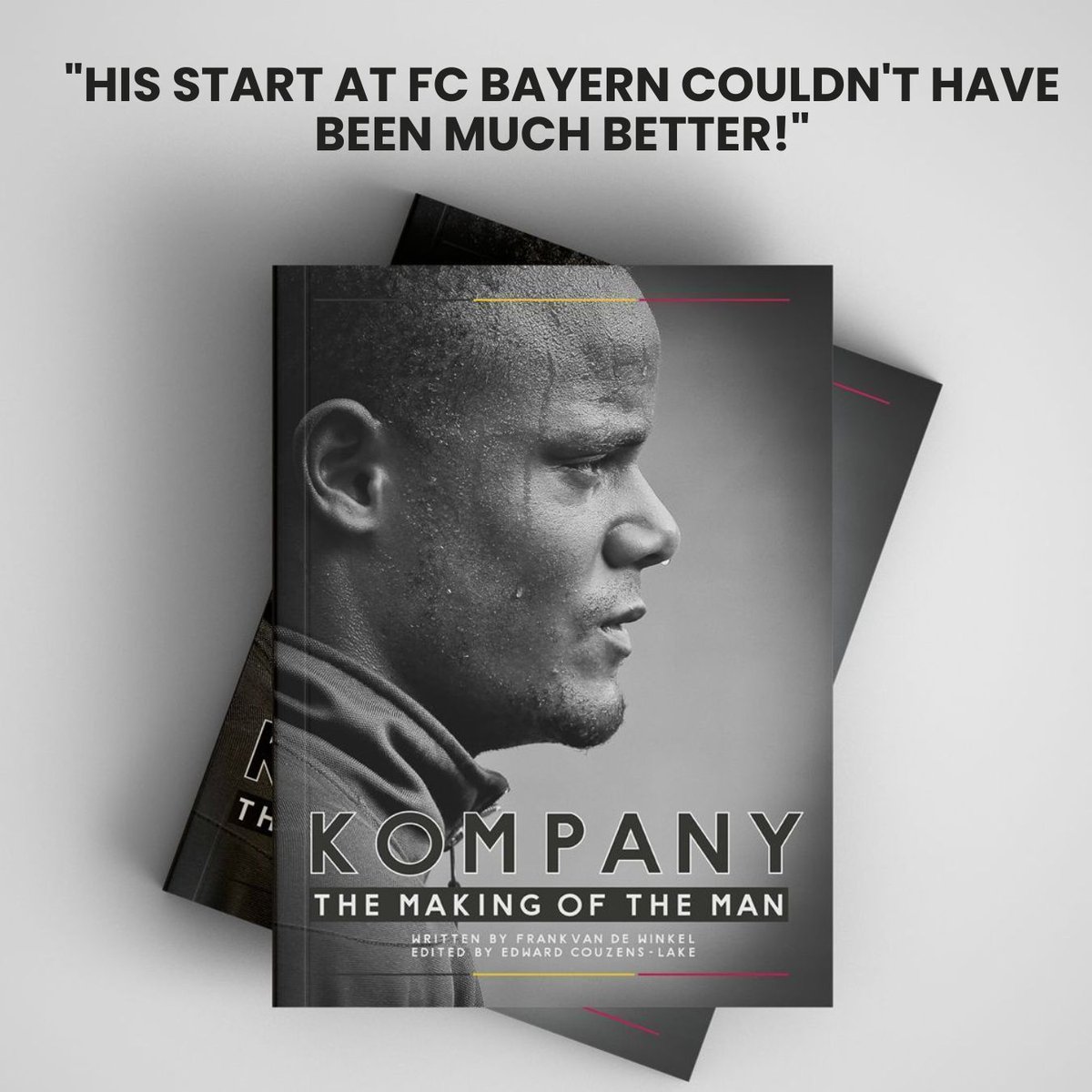 VINCENT KOMPANY THE TOP MANAGER AT BAYERN MUNICH? Find out what led him to his current  success as manager at Bayern Munich in 'Kompany – The Making Of The Man'. Get yours here: buff.ly/P2WDL1n #vincentkompany #bayernmunich