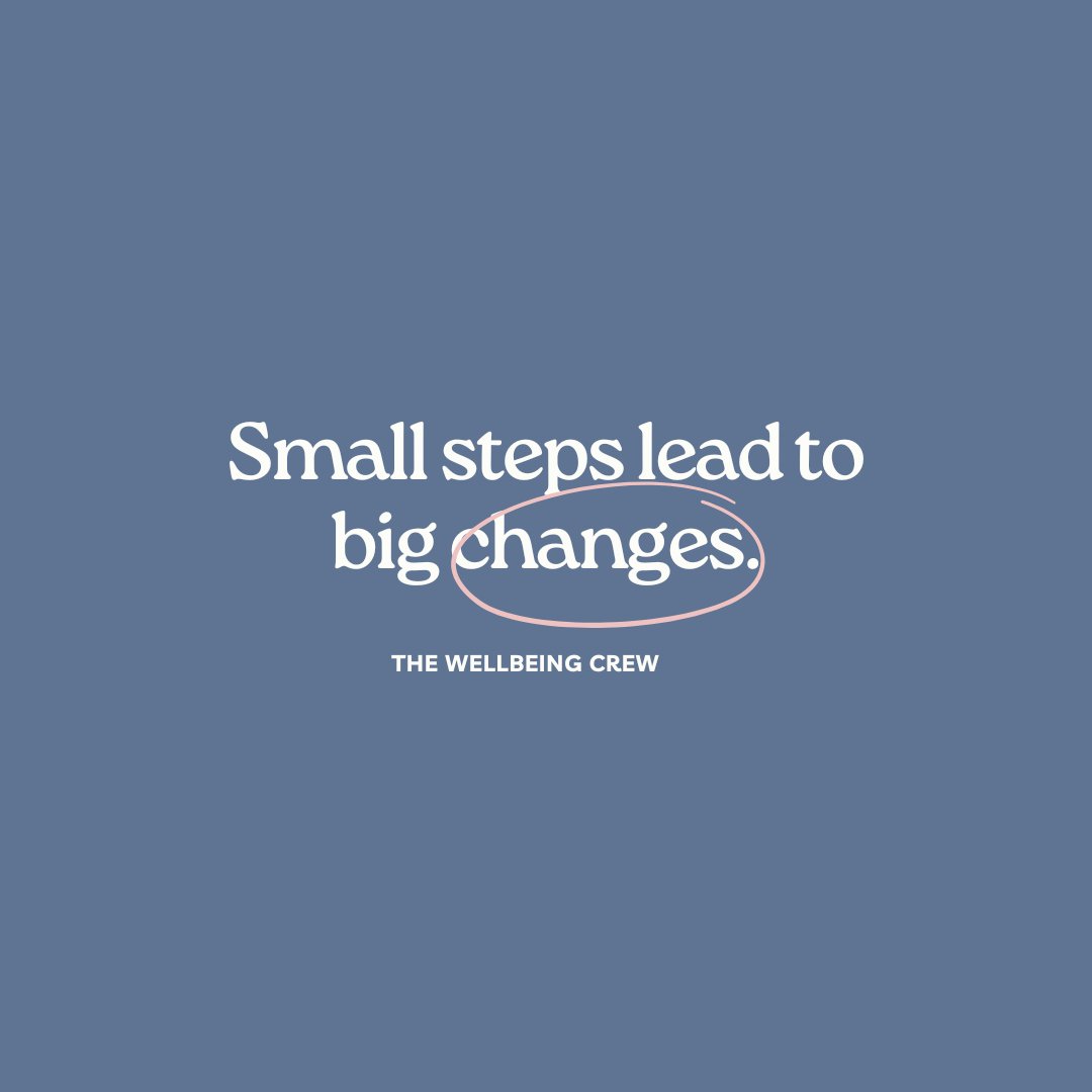 wellbeingcrew's tweet image. Big changes don’t happen overnight—every small step adds up. Keep going, keep growing! 💚 

#thewellbeingcrew #smallstepsbigchanges #wellbeingjourney