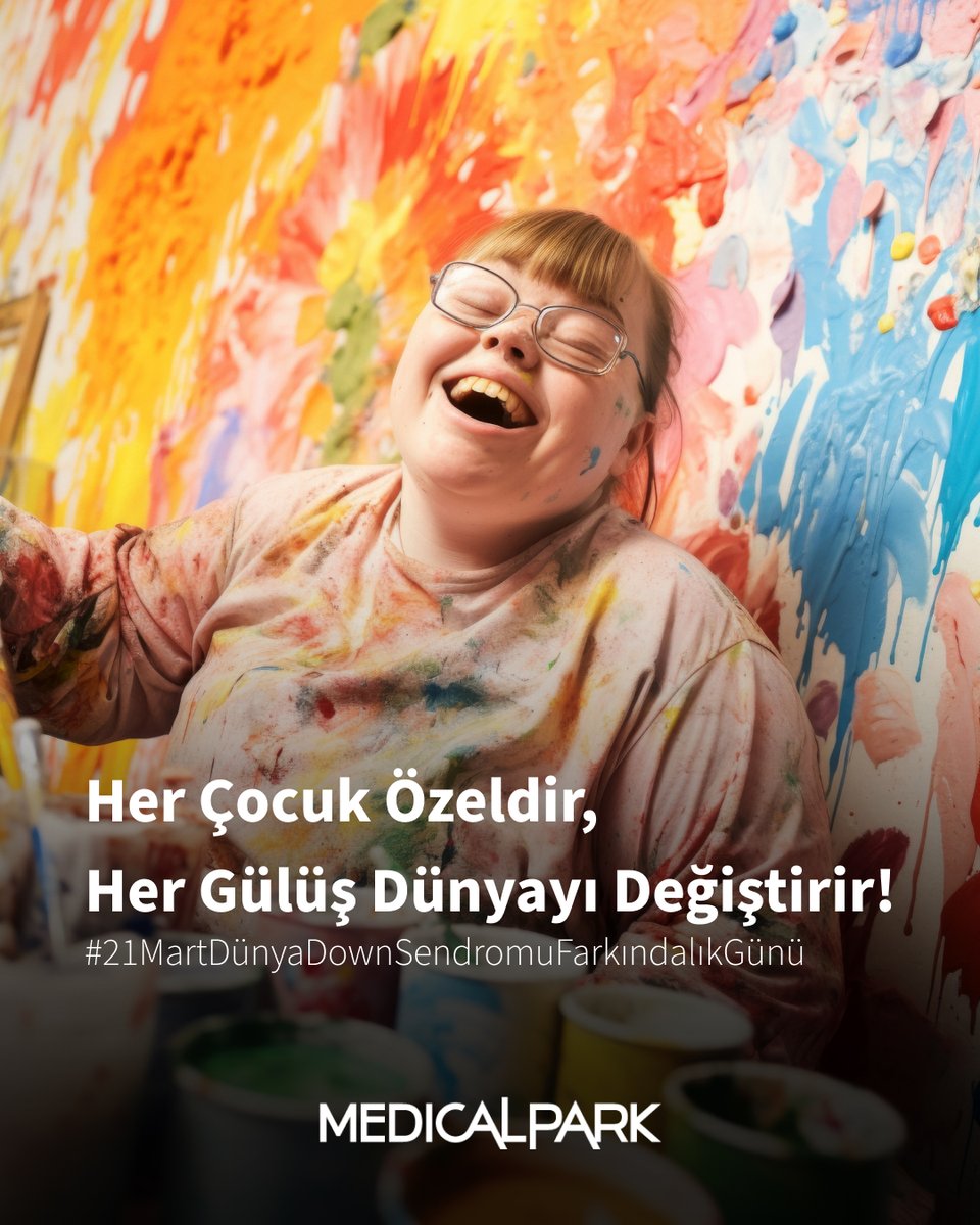 Farklılıklar, dünyamızı daha renkli ve anlamlı kılar. 💙💛
Bir kromozom daha, sevgiyi, samimiyeti ve içtenliği artırır. Birlikte farkındalık yaratalım! 🌍

#medicalpark #herkesiçinsağlık #dünyadownsendromugünü #farkındayızyanınızdayız #hayatıbirliktegüzelleştirelim