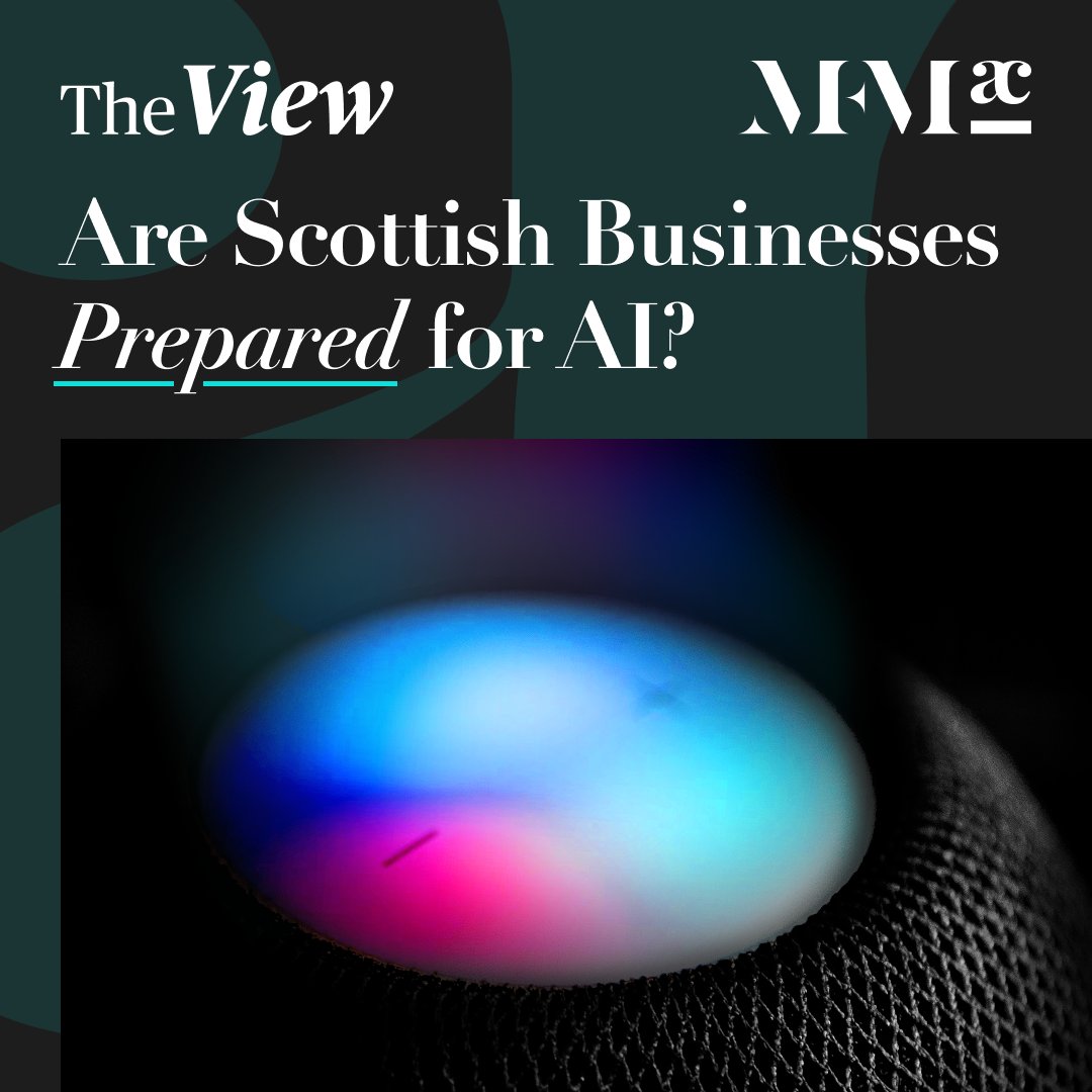 How ready are Scottish businesses for AI? The View reveals a mixed picture. 

Discover our latest insights into Scotland’s business landscape here: ow.ly/BWhp50VljTN

#TheView