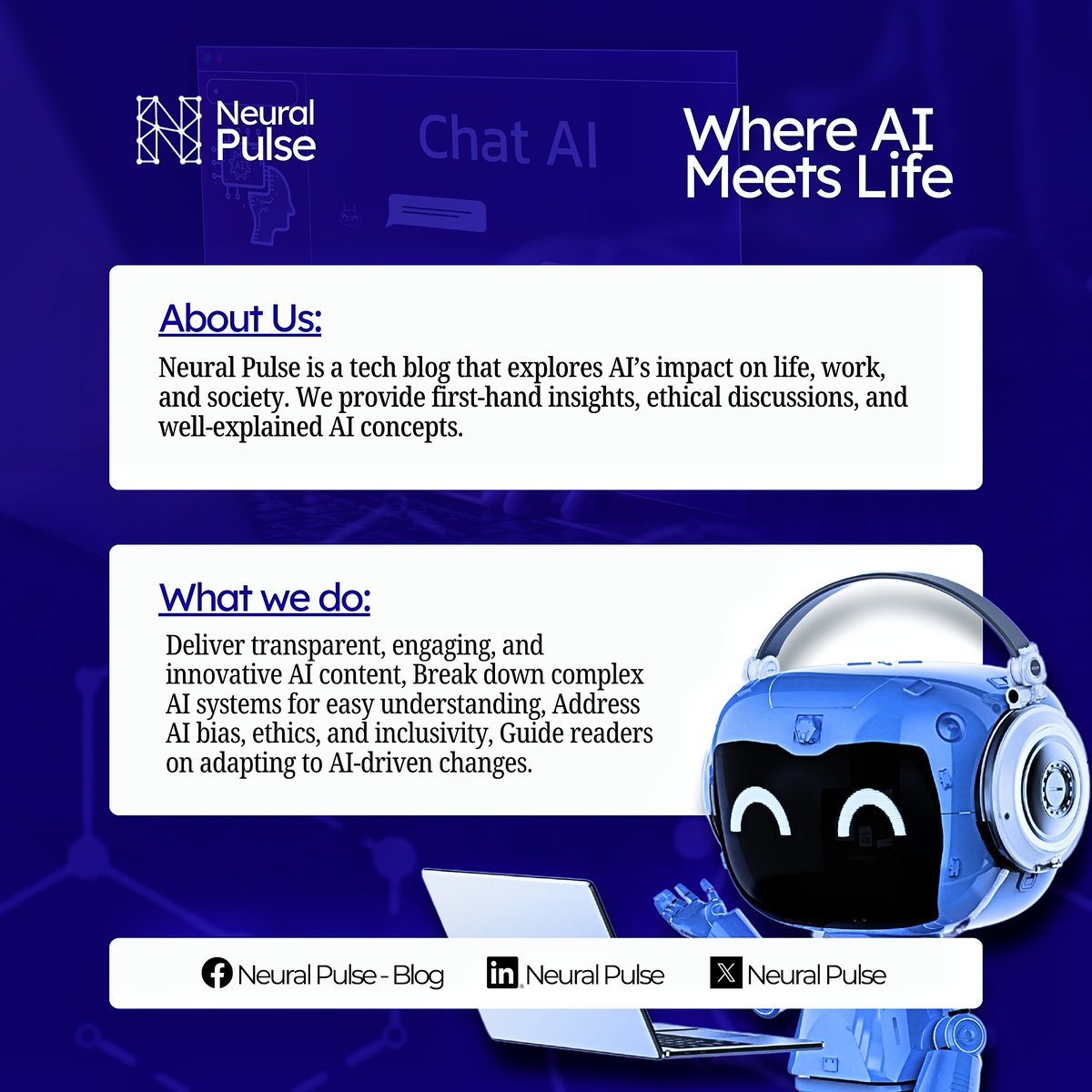 neural_pulse_ai's tweet image. AI is changing EVERYTHING. But who’s making sense of it all? 🤔🤔
That’s where Neural Pulse comes in. We break down AI, tackle bias &amp;amp; ethics, and help you navigate the AI-driven world.
Want to stay ahead? Follow @neural_pulse_ai for daily AI insights!