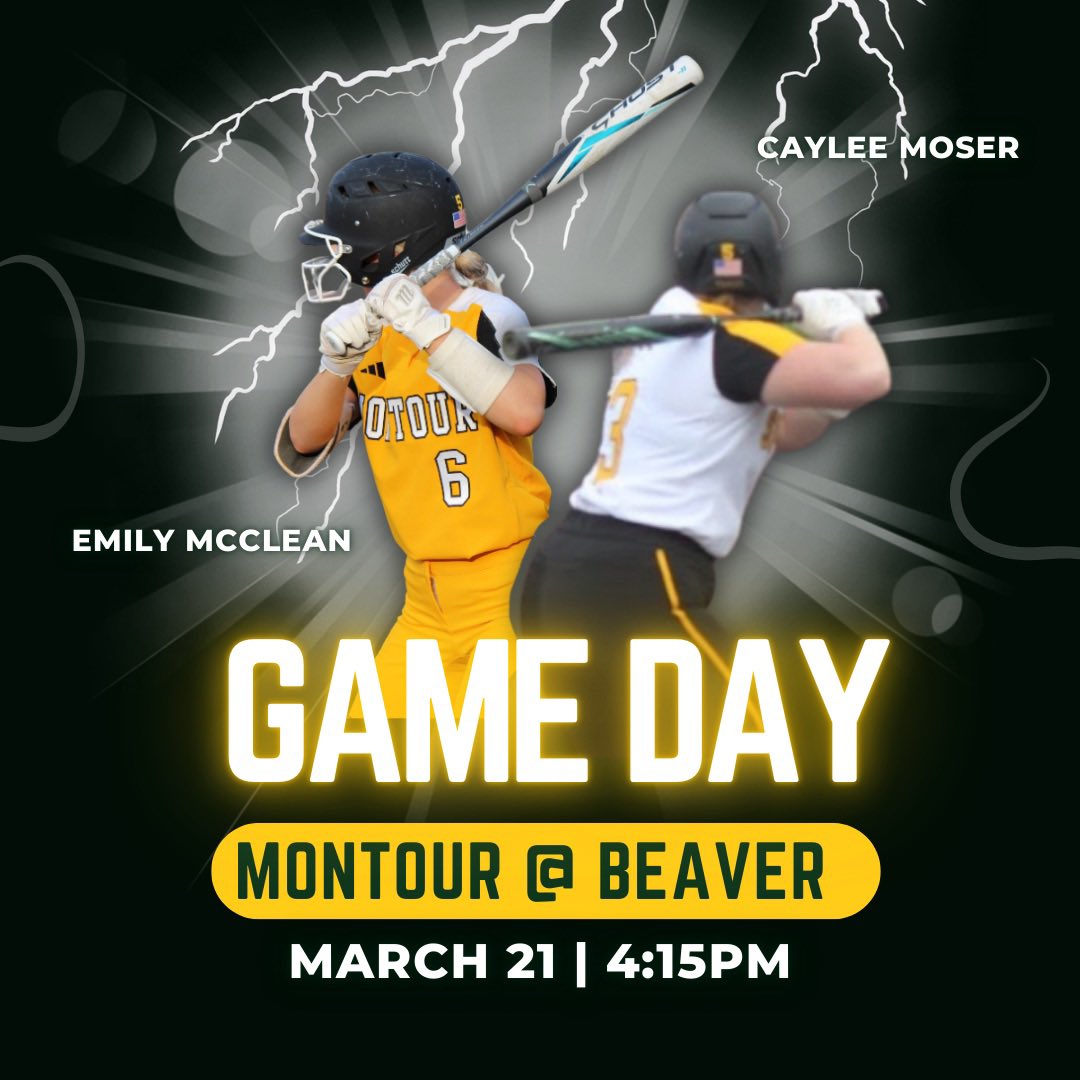 GAME DAY! The Spartans head to Beaver this afternoon for a match up beginning at 4:15pm. Follow along on GameChanger! 🥎