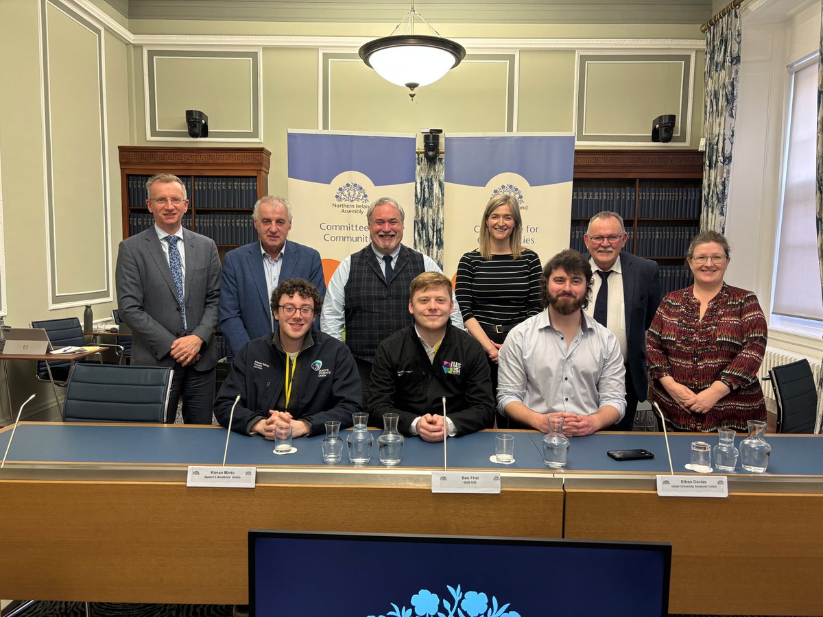 Missed our meeting this week? 

Catch up at niassembly.tv to watch Members hear from <a href="/CommunitiesNI/">Communities NI</a> Fuel Poverty Strategy and from <a href="/NUS_USI/">NUS-USI</a> regarding their Student Rent and Affordability Report.