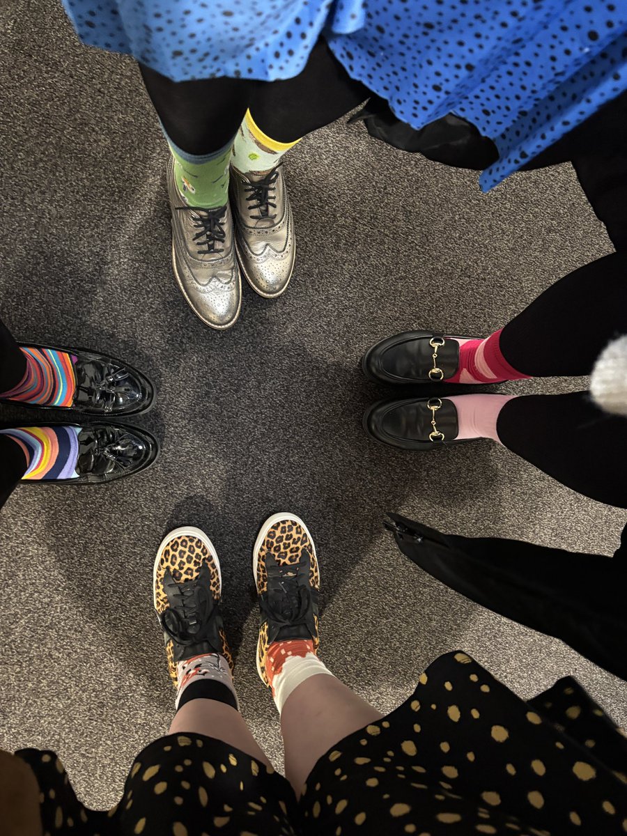 SLT rocking their odd socks today to celebrate #worlddownsyndromeday2025 . We are all the same….. just different ❤️ <a href="/TedWraggTrust/">Ted Wragg Trust</a>
