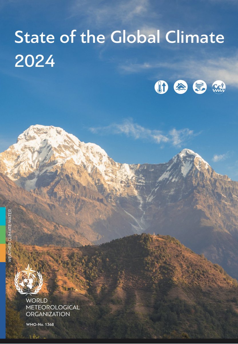 Sagarmatha Sambaad (@s_sambaad) on Twitter photo The <a href="/WMO/">World Meteorological Organization</a> report highlights our planetтАЩs distress signals, featuring NepalтАЩs Annapurna region.
Yet, hope remains: we can still limit warming to 1.5┬░C.
Time to act is now.
#SagarmathaSambaad 2025 will be a crucial platform to drive solutions for a sustainable future.
<a href="/PM_nepal_/">PMO Nepal</a> The <a href="/WMO/">World Meteorological Organization</a> report highlights our planetтАЩs distress signals, featuring NepalтАЩs Annapurna region.
Yet, hope remains: we can still limit warming to 1.5┬░C.
Time to act is now.
#SagarmathaSambaad 2025 will be a crucial platform to drive solutions for a sustainable future.
<a href="/PM_nepal_/">PMO Nepal</a>