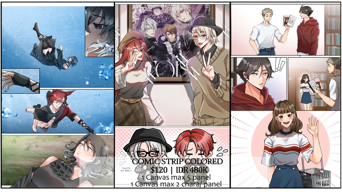 UrBlovedPie's tweet image. ✨OPEN COMMISSION✨
[RT &amp;amp; likes is very appreciated]

Hi! I open for BnW &amp;amp; Colored, PNG Tuber, Chibi, YCH &amp;amp; Manga Strip🥰
More:
Carrd urblovedpie.carrd.co
VGen vgen.co/UrBlovedPie

Feel free to DM me, If you're interested!^^

#OpenCommission #ArtCommission #VGenOpen