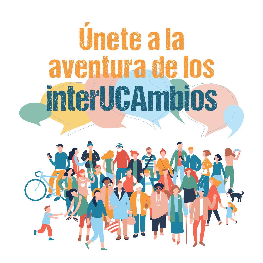 CSLM (@cslm_uca) on Twitter photo 📣InterUCAmbio lingüístico alemán/español con estudiantes austriacos provenientes de la Fachhochschule des BFI Wien.
👉 Miércoles, 9 de abril.
👉 De 12:30 a 14h.
👉 En el Campus de Cádiz.
👉 Gratis.
Para participar solo tienes que confirmarnos tu asistencia: cslm.idiomas@uca.es 📣InterUCAmbio lingüístico alemán/español con estudiantes austriacos provenientes de la Fachhochschule des BFI Wien.
👉 Miércoles, 9 de abril.
👉 De 12:30 a 14h.
👉 En el Campus de Cádiz.
👉 Gratis.
Para participar solo tienes que confirmarnos tu asistencia: cslm.idiomas@uca.es