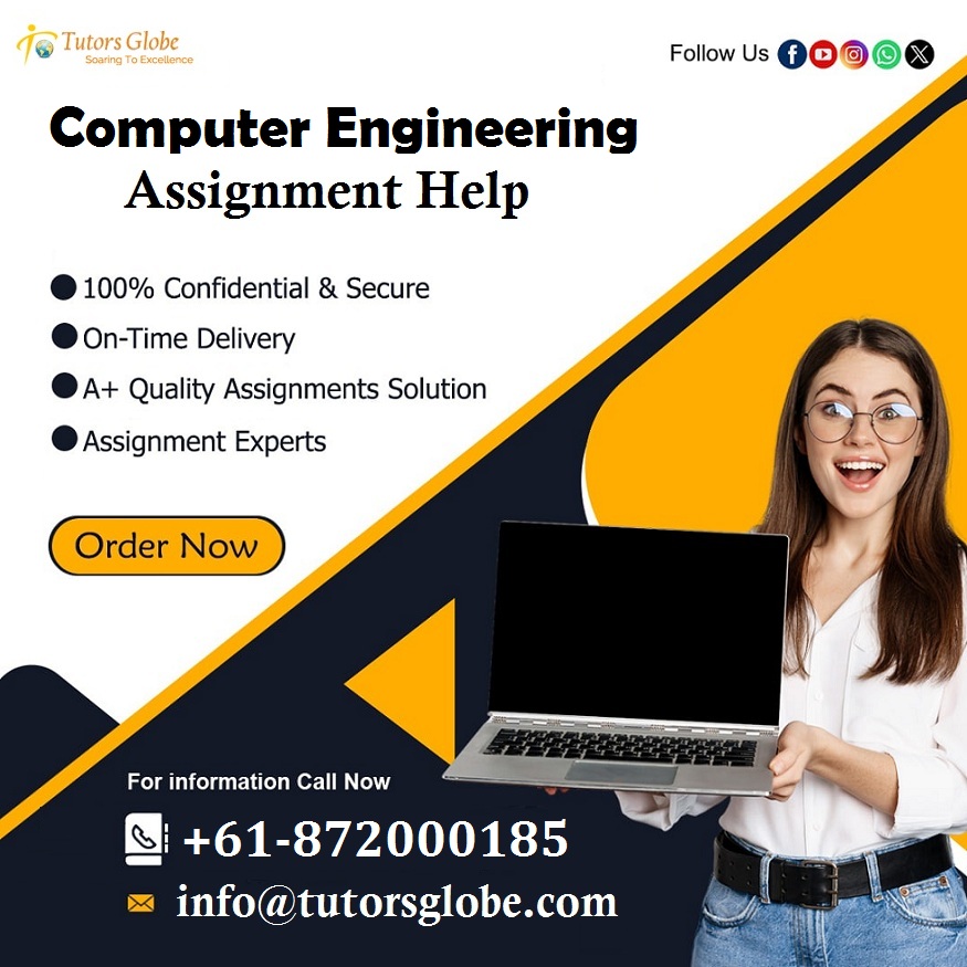 TutorsGlobe's tweet image. Avail Computer Engineering Assignment Help and get 100% plagiarism free papers by qualified Ph.D. experts at most affordable prices! #ComputerEngineeringAssignmentHelp #No1homeworkhelp #top10assignmenthelpservice #TopUKCourses #UKUniversities #UKstudies #OnlineTutor #Engineering