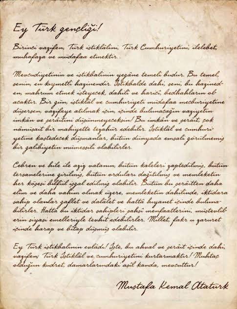 bize “siz kimsiniz?” diye soranlara