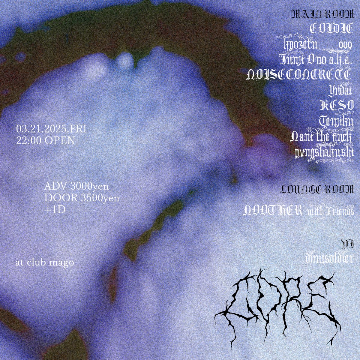 Tonight！！！
<a href="/CLUBMAGO/">CLUB MAGO</a>