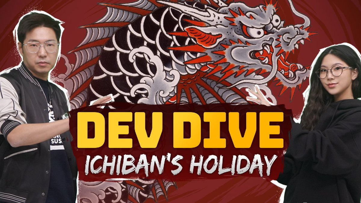 First Dev Dive of the year! 🎉

Get the scoop on 'Ichiban’s Holiday' DLC and check out the new content,

Plus a sneak peek at new #DAVETHEDIVER merchandise coming soon!

🎬youtu.be/FZd7SPJofjg