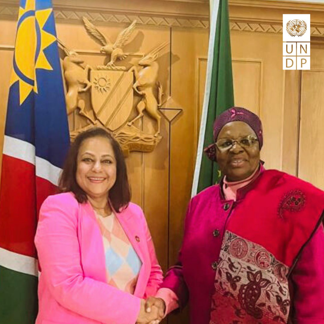 Alka Bhatia (@alka_bhatia1) on Twitter photo History is made! 🇳🇦 Congratulations to H.E. Netumbo Nandi-Ndaitwah, Namibia’s first female President. A true milestone for leadership, inclusion, and progress! <a href="/UNDPNamibia/">UNDP Namibia</a> remains committed to supporting Namibia’s sustainable development journey
#Namibia #WomenInLeadership History is made! 🇳🇦 Congratulations to H.E. Netumbo Nandi-Ndaitwah, Namibia’s first female President. A true milestone for leadership, inclusion, and progress! <a href="/UNDPNamibia/">UNDP Namibia</a> remains committed to supporting Namibia’s sustainable development journey
#Namibia #WomenInLeadership