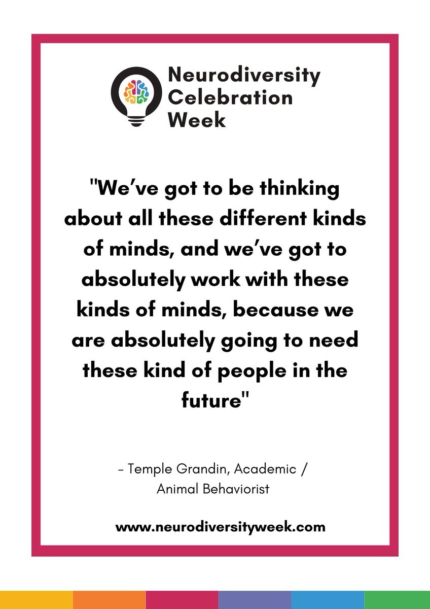 It's Neurodiversity Celebration Week (17th-23rd March 2025).
This week is all about celebrating the many skills and talents of neurodivergent individuals, and challenging the misconceptions around neurological differences.