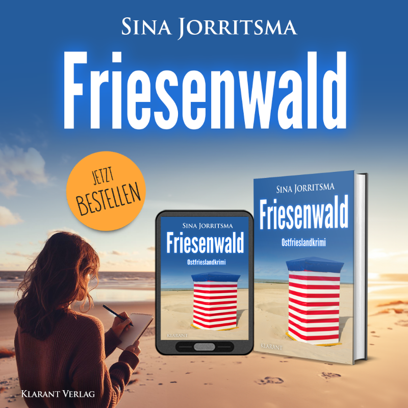 Ein Strandwald auf #Borkum, eine Männerleiche – und daneben #Kommissarin Mona Sander! Was ist bloß in der letzten Nacht passiert? Der neue #Ostfrieslandkrimi „Friesenwald“ von #SinaJorritsma gibt die Antwort.
amazon.de/dp/B0DYG6HMZ8
#lesen #Bücher #Ebooks #Krimireihe #Inselkrimi