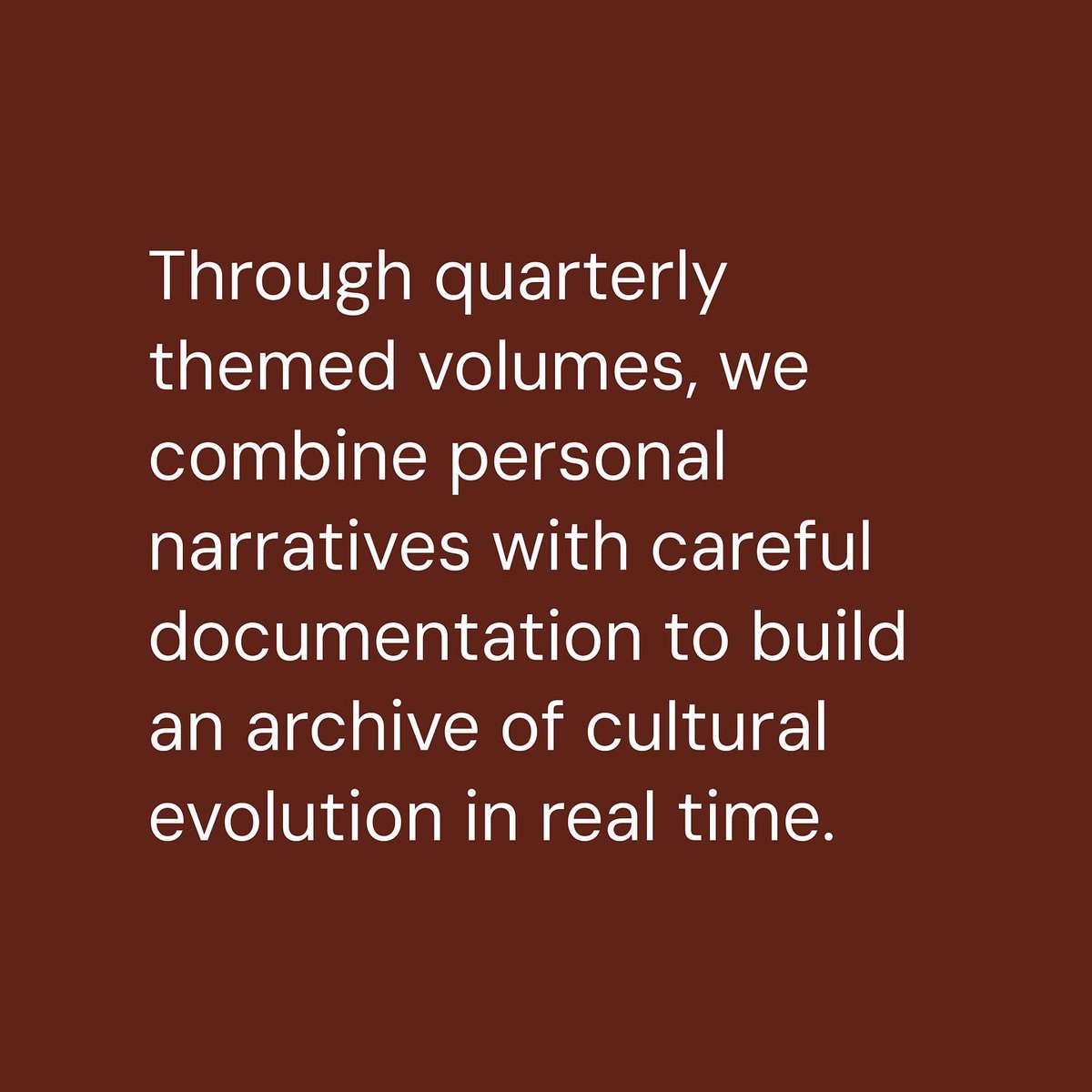 Patina Magazine tweet media