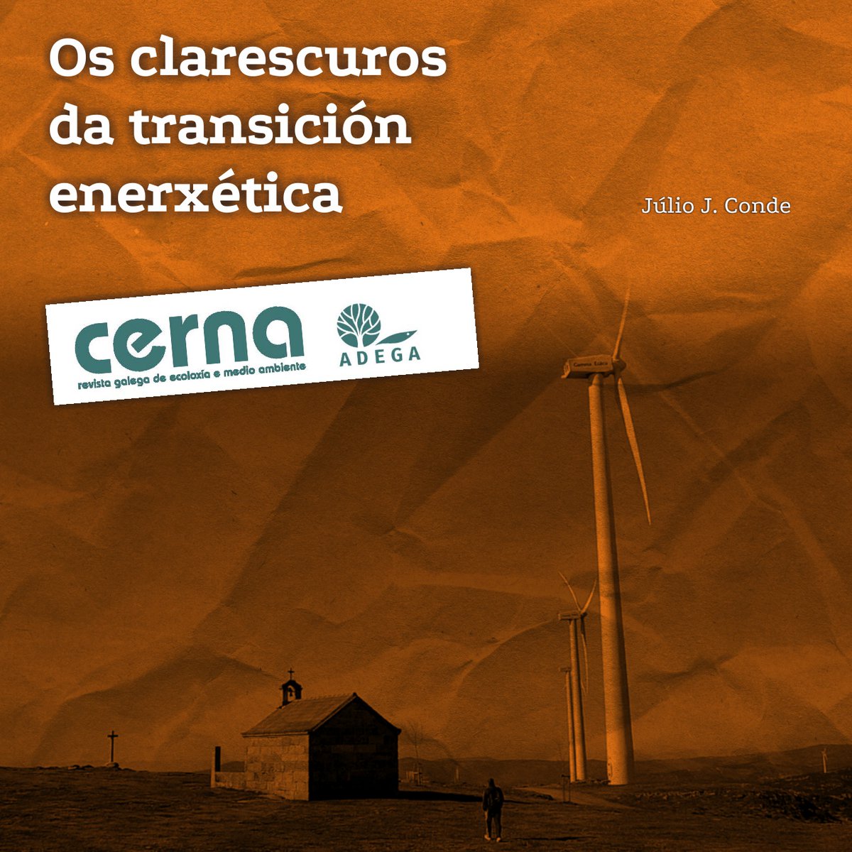 📰 O noso compañeiro <a href="/julio_conde_gz/">Júlio Conde 🚩</a>  escribiu o artigo "Os clarescuros da transición enerxética", que acaba de ser publicado como avance do seguinte número da revista Cerna, editada pola asociación ecoloxista ADEGA

🔗 Pódese descargar aquí: adega.gal/revistacerna/n…