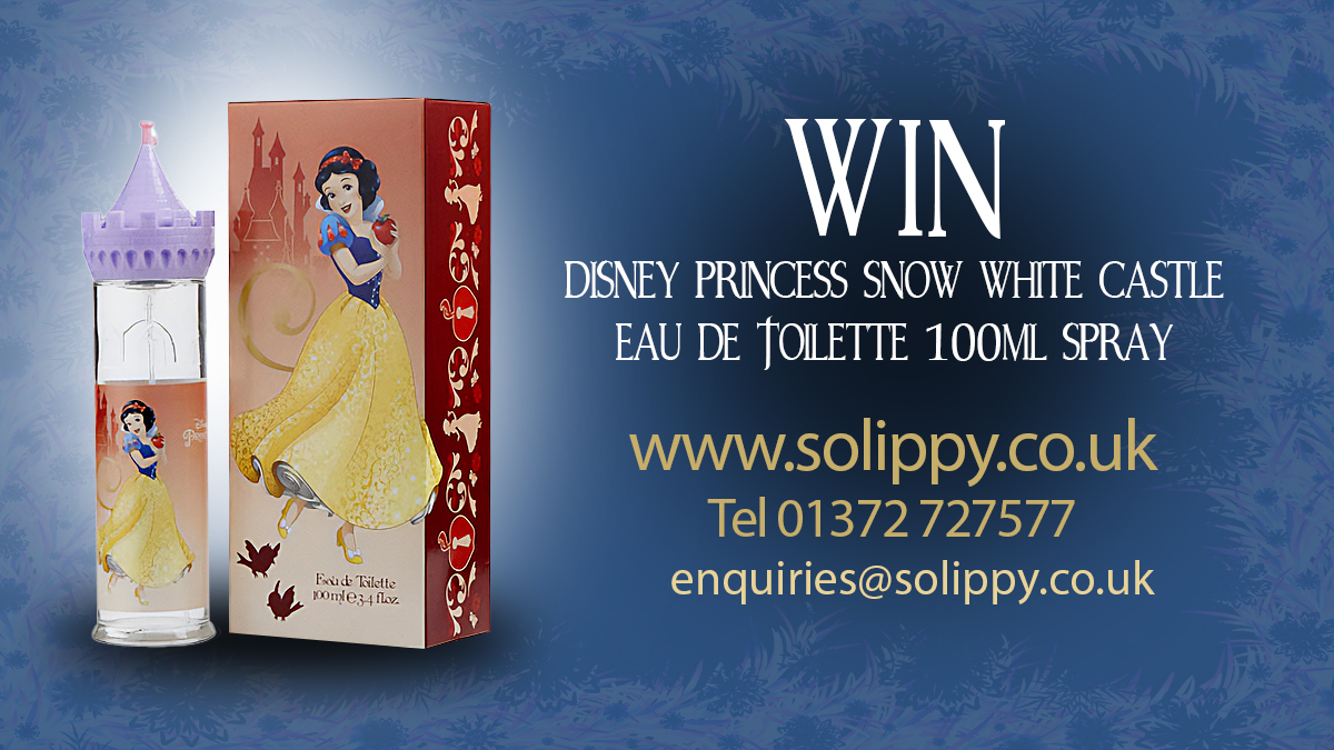 Be the fairest of them all with this #SnowWhite  #fragrance &amp; enter our #competition 

Simply r/t for your chance to #win  (e 24/3/25)

Available  at solippy.co.uk

#solippy #beauty #snowwhitemovie #shopping  #disneyprincess #disney #epsom #surrey #onlineshop #gift