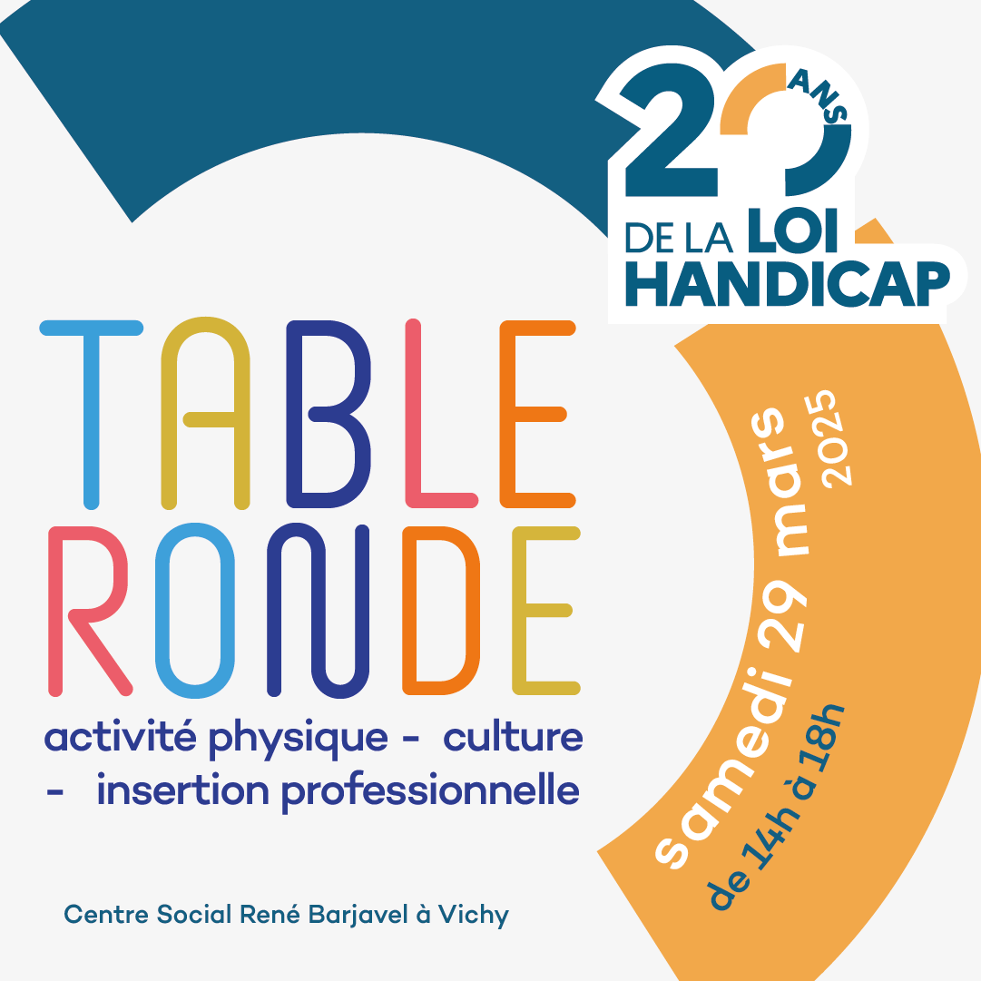 VichyCommunaute's tweet photo. À l'occasion des 20 ans de la loi Handicap, une table ronde est organisée le 29 mars de 14h à 18h au Centre Social René Barjavel à Vichy.
💬Venez échanger avec des experts et contribuez à façonner un avenir plus accessible pour tous !
𝐺𝑟𝑎𝑡𝑢𝑖𝑡 𝑒𝑡 𝑜𝑢𝑣𝑒𝑟𝑡 𝑎̀ 𝑡𝑜𝑢𝑠 https://t.co/eU0XNNPOja