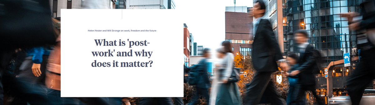 Bloomsbury Philosophy (@bloomsburyphilo) on Twitter photo New on the blog: a Q&A with <a href="/HelenHester/">Helen Hester</a> and <a href="/w_stronge/">Will Stronge</a> on post-work theory and what the future of work could look like for us all.
bit.ly/41IuaNb New on the blog: a Q&A with <a href="/HelenHester/">Helen Hester</a> and <a href="/w_stronge/">Will Stronge</a> on post-work theory and what the future of work could look like for us all.
bit.ly/41IuaNb