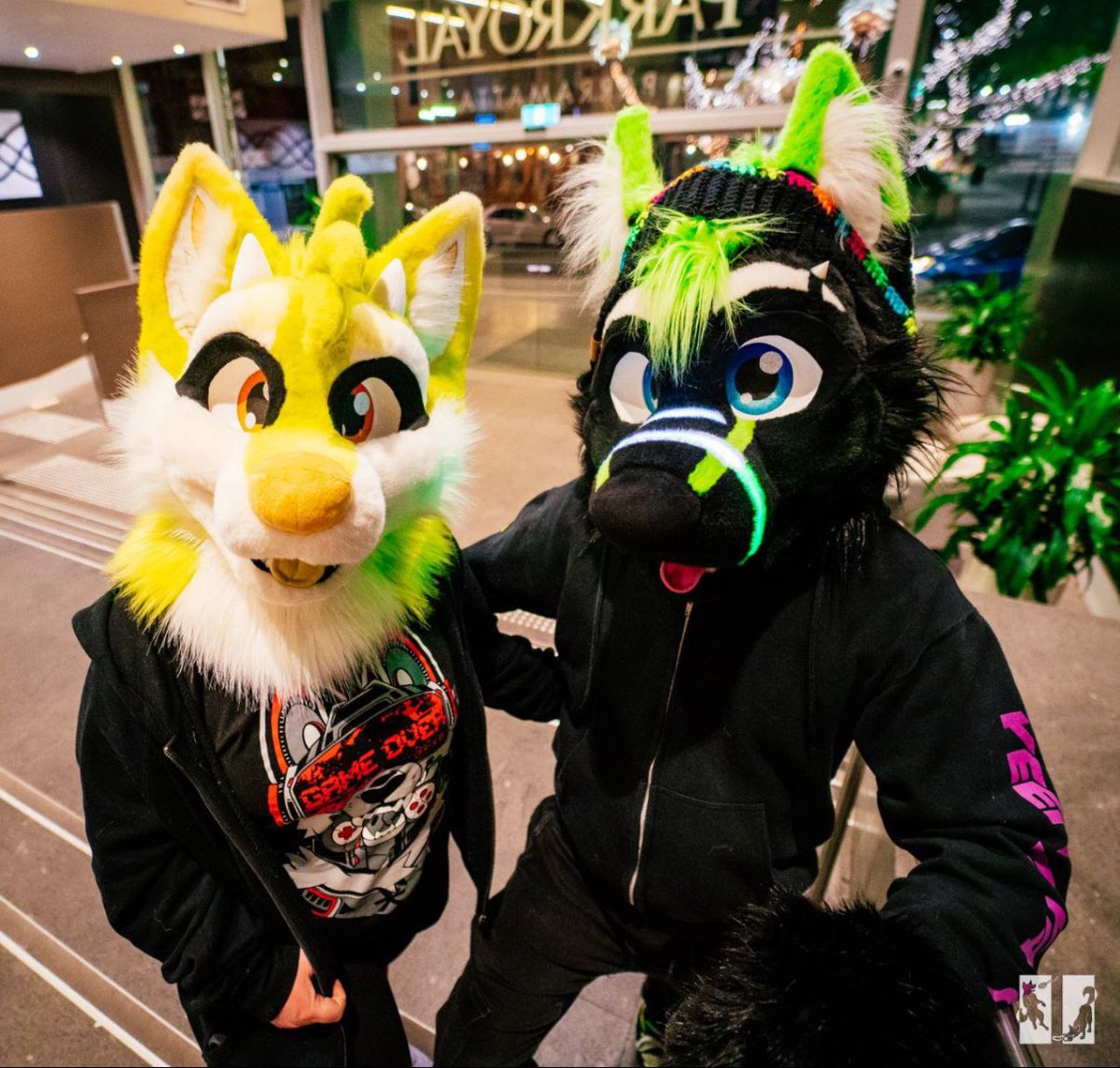 Whufffluff's tweet image. Happy #FursuitFriday !! 
Hope you’re having fun.

??? - @8Bit_Works 

📸 - @/HuskyPause
