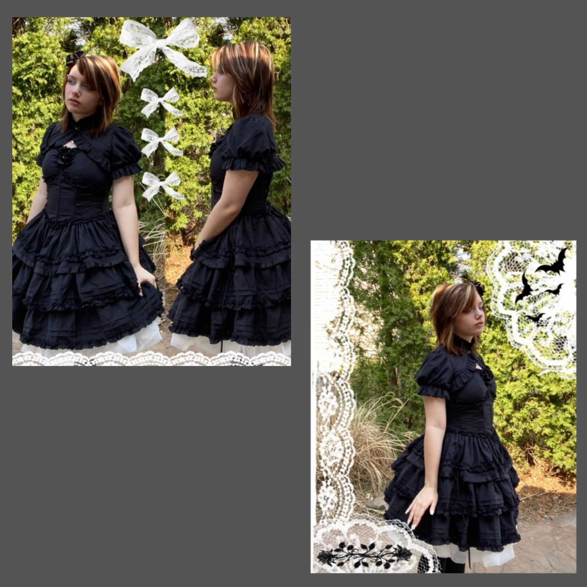 42lolita_'s tweet photo. {42Lolita Weekly Showcase}
Check out this week's Weekly Showcase! This week, we received a submission from @dearestdanigirl , showcasing the timeless and captivating Gothic Lolita style. Truly, it never gets old!
#WeeklyShowcase #LolitaFashion #LolitaCommunity https://t.co/GSBWGa8xof