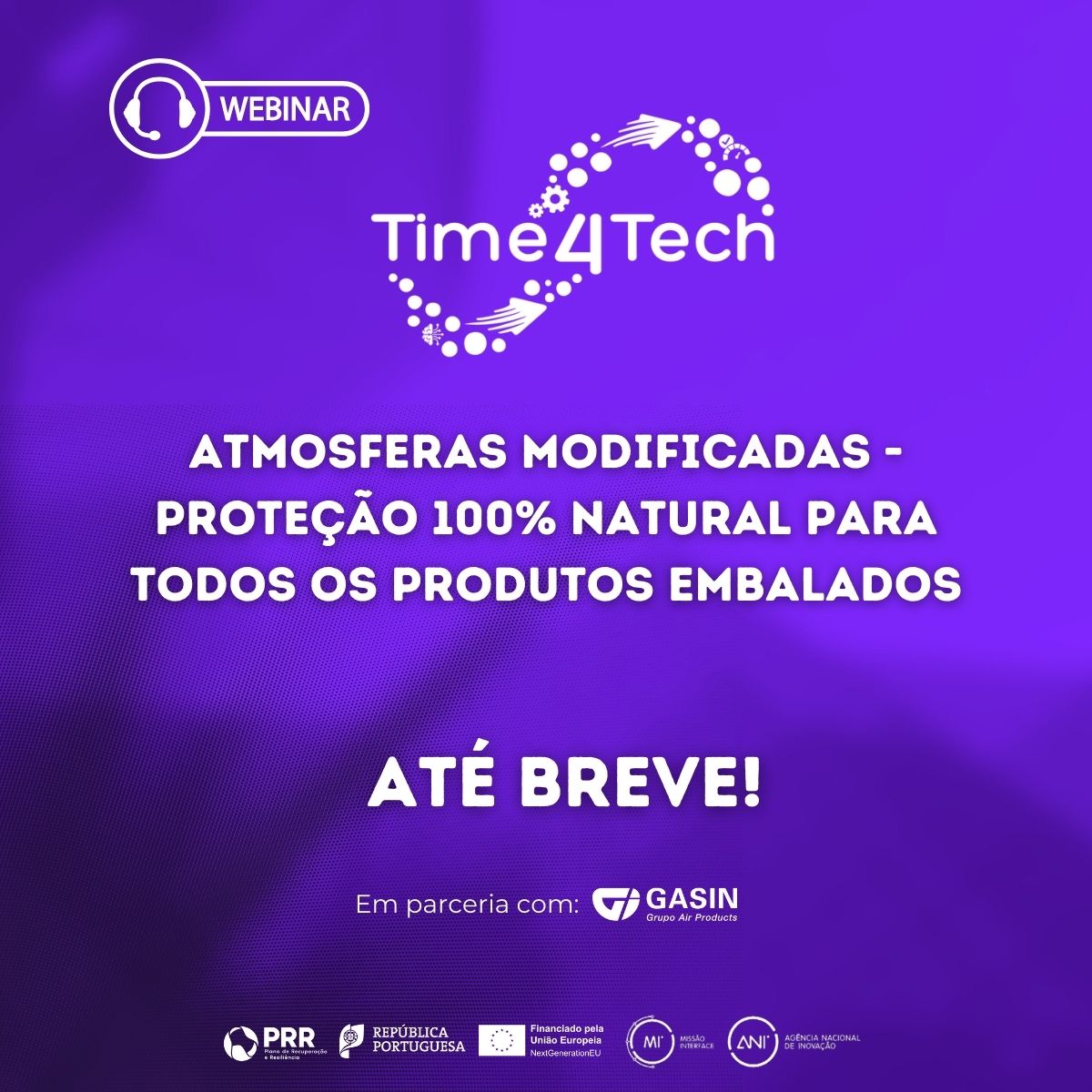 Gasin_PT's tweet photo. 📢 A Gasin na 10ª Edição do #Time4Tech!

Esta é uma iniciativa da #Colab4Food dedicada  à disseminação de tecnologias inovadoras no setor agroalimentar com aplicação académica/industrial.

A Gasin apresentou os benefícios das nossas soluções na área das Atmosferas Modificadas.🥗 https://t.co/VaOw0yl7SQ