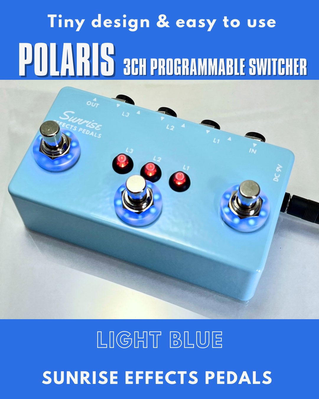 Sunrise effects Polaris スイッチャー エフェクター