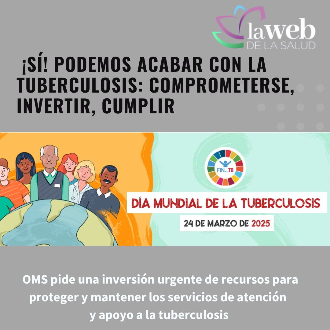 ¡Sí! Podemos acabar con la tuberculosis: Comprometerse, invertir, cumplir, campaña por un mundo libre de la TB
<a href="/OPATuberculosis/">Organización Panameña Antituberculosa - OPAT</a> <a href="/indicasat/">INDICASAT-AIP</a> <a href="/amadorgj/">Amador Goodridge 🇵🇦</a> <a href="/negrita73bn/">Ivonne Torres-Atencio</a> <a href="/MINSAPma/">Ministerio de Salud de Panamá</a> <a href="/CSSPanama/">CSSPanama</a> <a href="/OPSOMSPanama/">OPS/OMS Panamá</a> 
lawebdelasalud.com/si-podemos-aca…