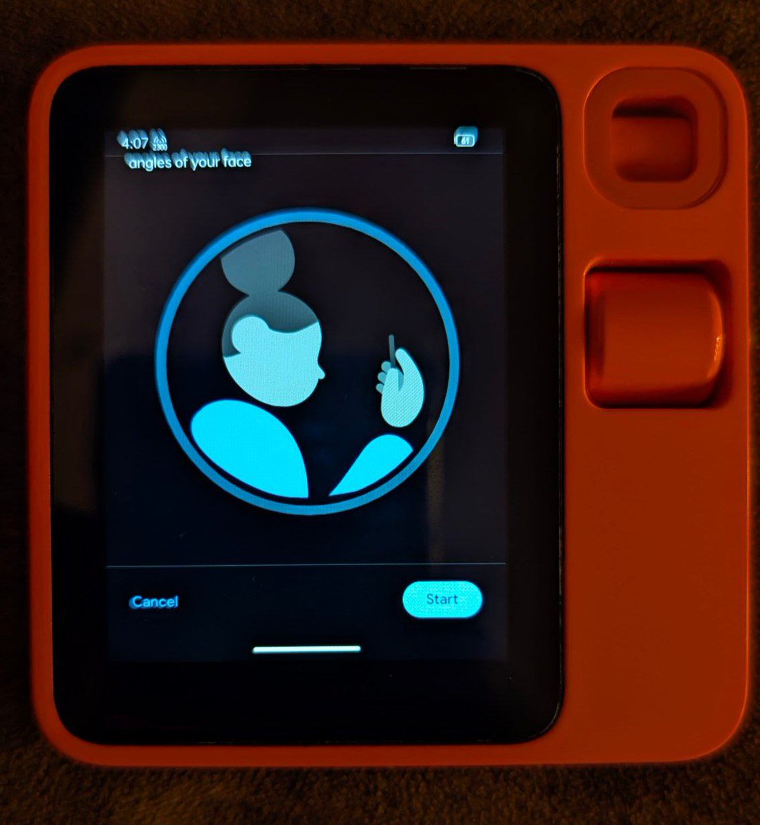CipherROM's tweet image. Feature Highlight: Face Unlock working on CipherOS! 🔓
The motorized camera automatically flips to the front when you press the power button, verifies your face, and then returns to off mode once unlocked.
Try CipherOS Now!
#CipherOS #rabbitr1 #FaceUnlock #Feature