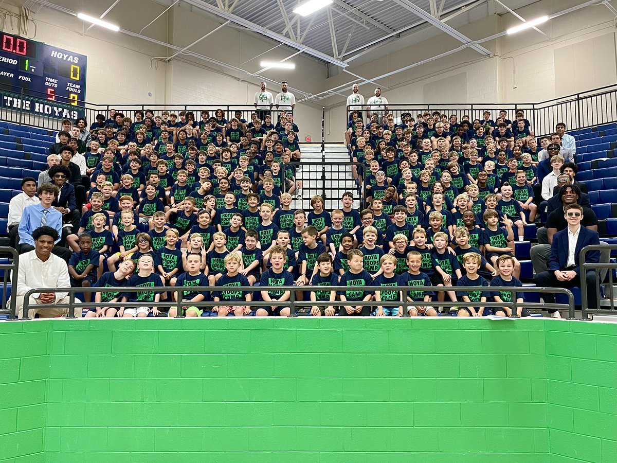 🚨 Hoya Hoops Camp 🚨 

Registration is now LIVE on our website! Don’t miss out on securing a spot in one of the best basketball camps in the metro area. 

Information can be found below ⬇️ 

hoyabasketball.net/hoops-camp