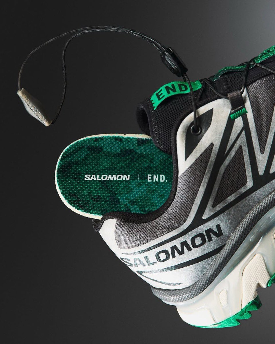 エメラルド WEB抽選受付開始】END. x Salomon XT-6 “Emerald”が現地時間3月28日に