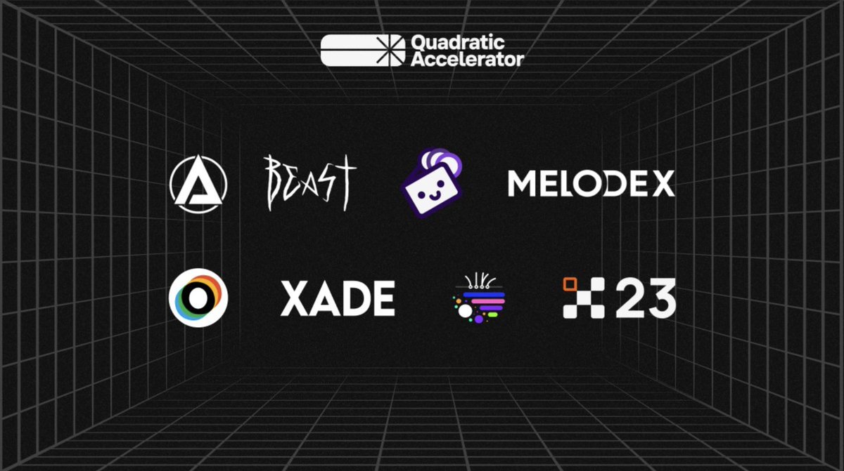 Quadratic Accelerator (@theqacc) on Twitter photo 📣 Get ready!
The first 8 projects out of the Quadratic Accelerator are hitting <a href="/QuickswapDEX/">QuickSwap 🐲 DragonFi 2.0</a> soon!
Once they are listed, the token launch game changes.
Pay attention. 📣 Get ready!
The first 8 projects out of the Quadratic Accelerator are hitting <a href="/QuickswapDEX/">QuickSwap 🐲 DragonFi 2.0</a> soon!
Once they are listed, the token launch game changes.
Pay attention.