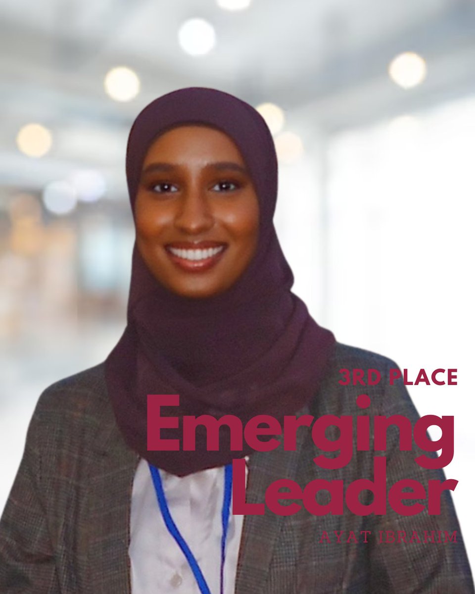Congrats to our 2025 Emerging Leaders!

We are excited to recognize three outstanding Emerging Leaders who are driving change in policy, advocacy, and international development!

🥇Hannah Barry 
🥈Maria A Guardado 
🥉Ayat Ibrahim 

Their leadership and dedication inspire us all👏