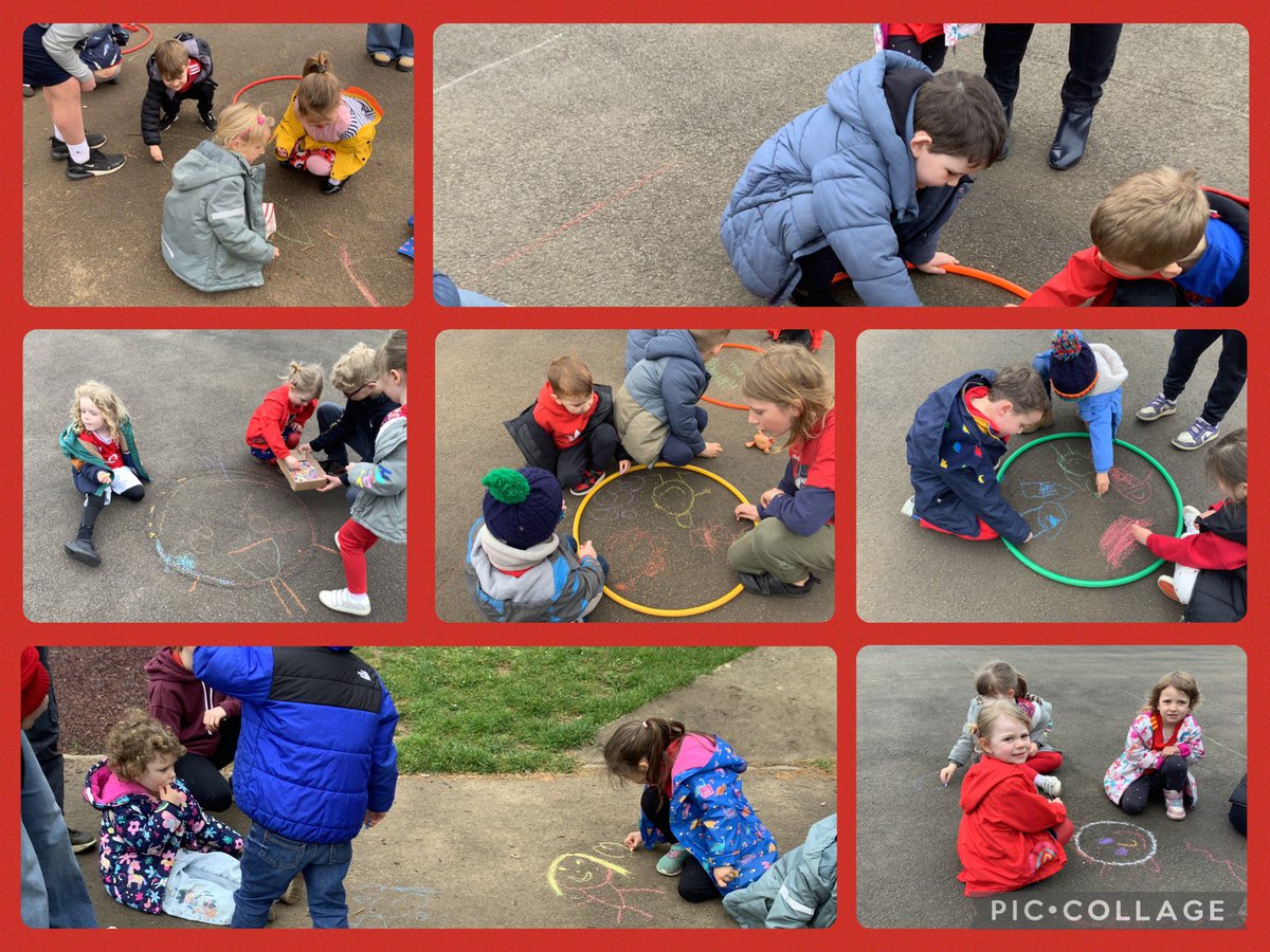 Cherry class enjoyed the activities that the Year 6 set for them to celebrate ‘Red Nose Day’